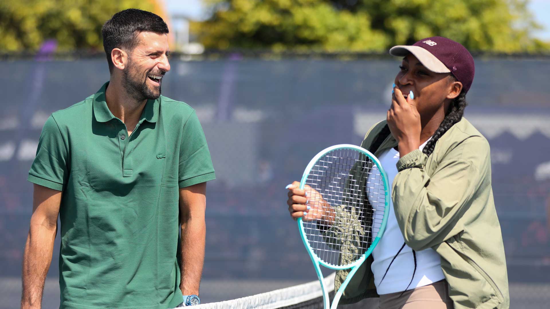 Novak Djokovic, Coco Gauff